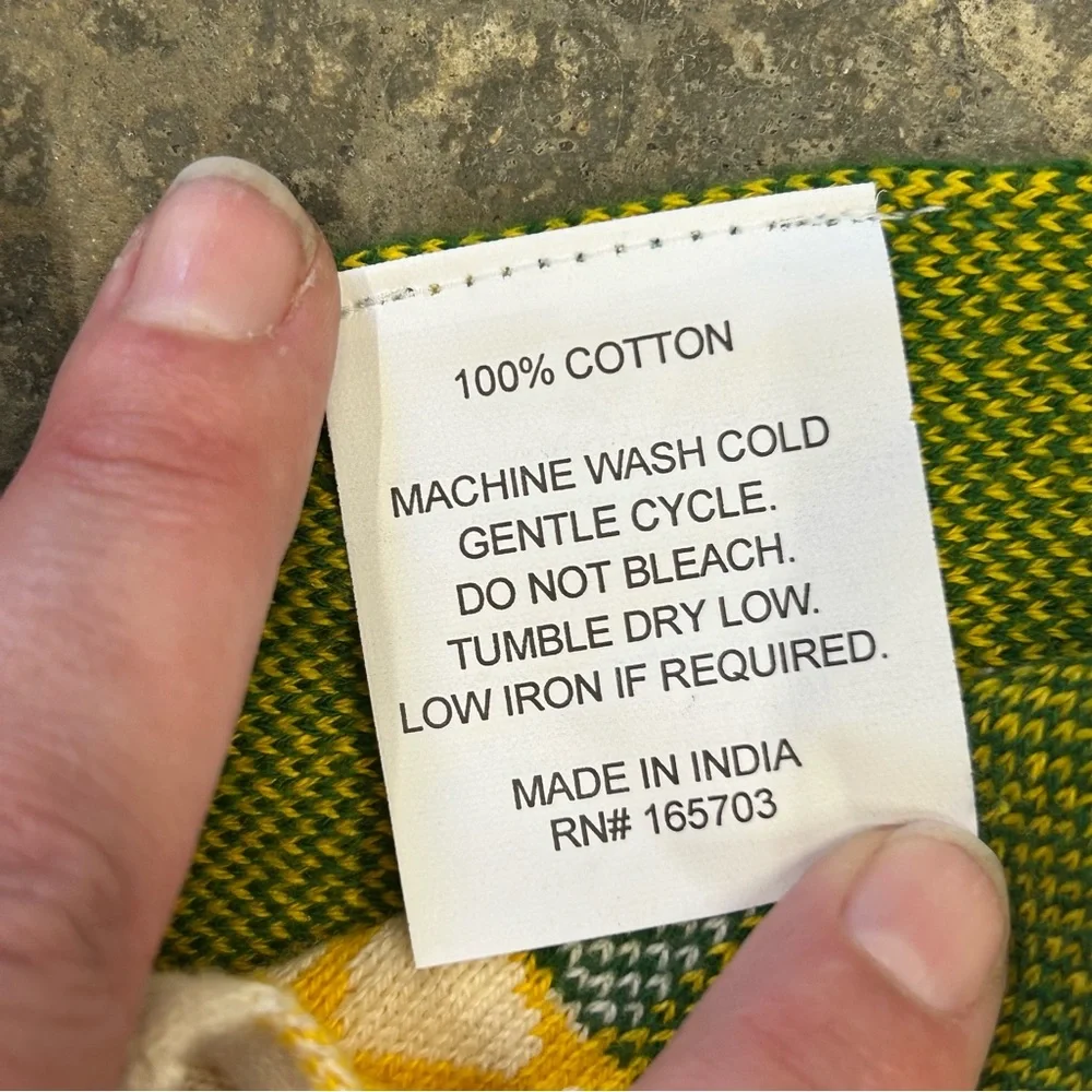 NWT SUN CANYON LEMON TABLE‎ RUNNER COTTON